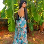 Vindhya Tiwari Instagram - Saree 💙 #ootd #shoot #gratitude Mumbai - मुंबई