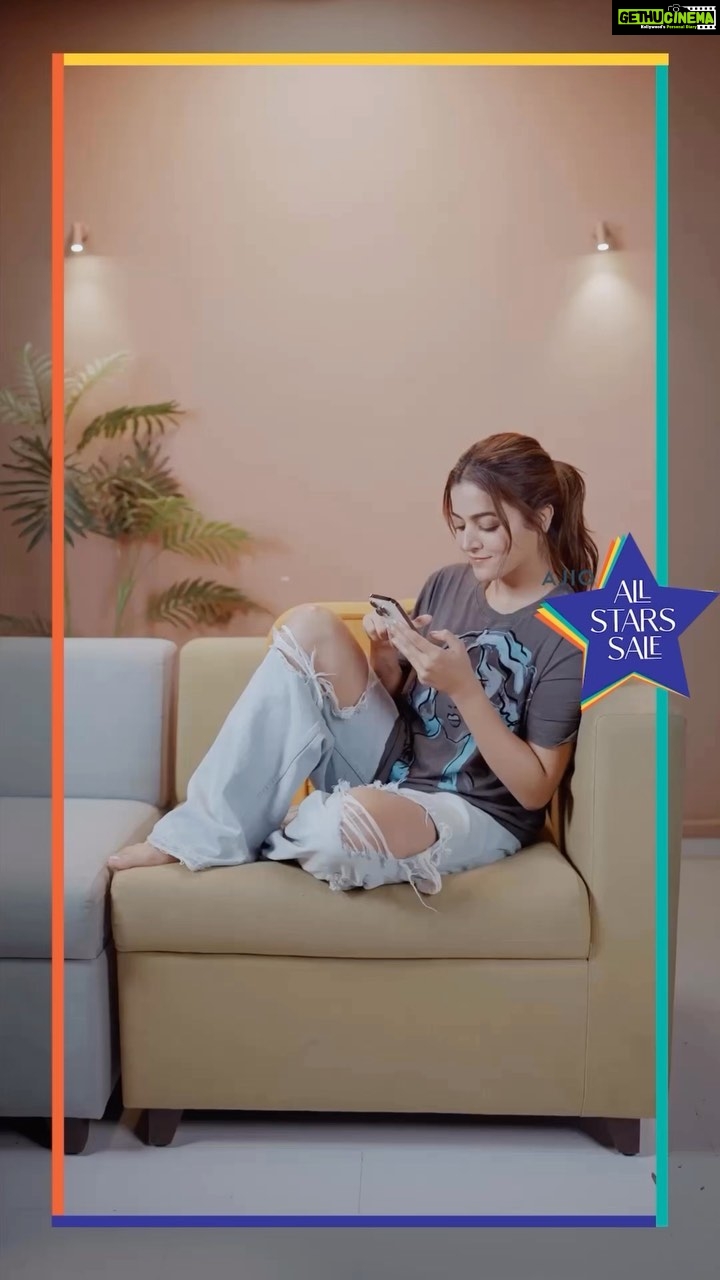 Wamiqa Gabbi Instagram - AJIO ALL STARS SALE ,starts 22nd Sept! I am all set to revamp my wardrobe! Can’t keep calm because the AJIO All Stars Sale is back with Fashion’s Biggest Stars at 50-90% Off! 5500+ brands & 1.5million+ styles,hourly deals, assured gifts, top shopper rewards that you just can’t miss. Have you wishlisted your favourites yet? Download the AJIO app and start wishlisting now! #AjioAllStarsSale #FashionsBiggestStars #Ajio Love #HouseOfBrands @ajiolife #collab