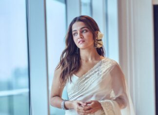 Wamiqa Gabbi Instagram - Discover yourself, otherwise you have to depend on other people’s opinions who don’t know themselves 🤍 Osho! . Styled by : @mohitrai with @tarangagarwalofficial Assisted by : @roshni0819 Outfit: @paulmiandharsh @viralmantra Hair : @daksh_hairguru Makeup : @cocoballucci_ Photographer: @dieppj