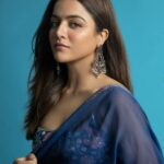 Wamiqa Gabbi Instagram - For the mahurat of a very exciting project 🤫🙈♥️ ………..soon ✨ …………………….✨ Outfit @wildflowerbykrishna Styled by @nupur_p for @team___e by Eka Lakhani Hair by @daksh_hairguru Makeup by @cocoballucci_ Shot by @ishanzaka