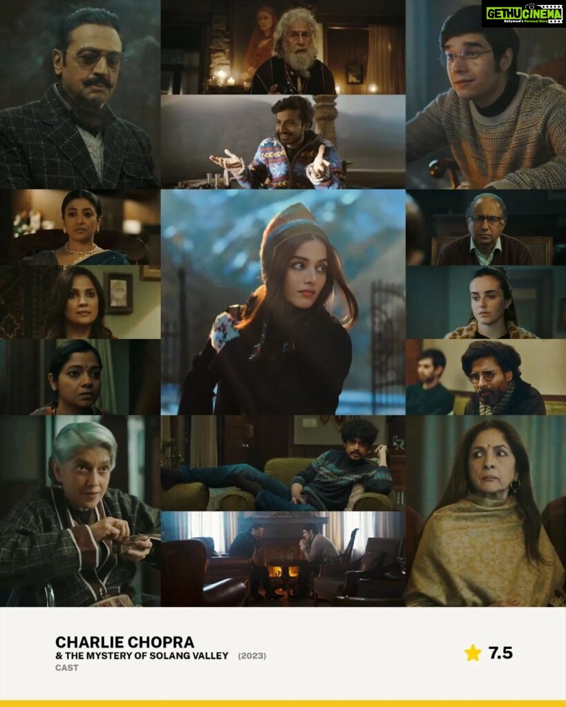 Wamiqa Gabbi Instagram - Let's meet the cast of Charlie Chopra & The Mystery of Solang Valley, ahead of its release 🔍 Directed by @vishalrbhardwaj 💛 🎬: Charlie Chopra & The Mystery Of Solang Valley | Sony LIV