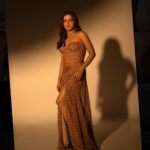 Wamiqa Gabbi Instagram - Life begins where fear ends 🧡 . Wearing @dollyjstudio and @ascend.rohank Styling @shreejarajgopal Makeup @cocoballucci_ Hair @daksh_hairguru Photographed by @ishanzaka