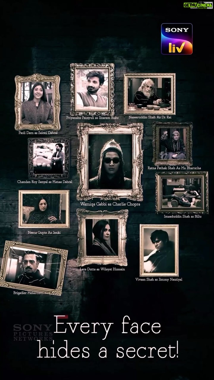 Wamiqa Gabbi Instagram - Behind these faces, a hidden world thrives, where secrets whisper and mysteries come alive. Presenting #CharlieChopra, directed by National Award Honoree @vishalrbhardwaj in association with Tusk Tale Films and Agatha Christie Limited. An exclusive preview of the pilot episode, streaming now on @sonylivindia Don’t miss out on the opportunity to co-create a title for the new Sony LIV original. @vishalrbhardwaj @priti.shahani @rekha_bhardwaj @aasmaanbhardwaj #AnjumRajabali @jyotsnahariharan @VBFilmsOfficial #TuskTaleFilms @OfficialAgathaChristie @wamiqagabbi @priyanshupainyuli @Neena_Gupta #NaseeruddinShah #Ratna Pathak Shah @GulshanGrover @LaraBhupathi @iamroysanyal @Paoli_Dam @imaadshahmadboy @thesurrealvivaanshah @pulkitmakol @nonamunious @shoumini_ghoshroy @eshtylist @manasmittal @gautamkishanchandani @khyatimalhotra558 #CharlieChopraOnSonyLIV #VishalBhardwaj #AgathaChristie