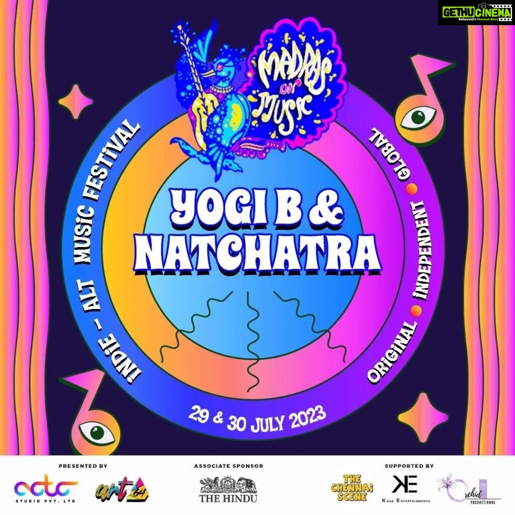 Yogi B Instagram - Join us at 'Madras on Music' to groove to the beats of Yogi B, Dr. Burn & Emcee Jesz - the most-loved Yogi B & Natchatra ensemble all the way from Malaysia! 🎙🌟🔥 🎵 A 2-day Indie-Alt Music Festival 🗓 29 & 30 July 2023 📍 Adityaram Palace, ECR, Chennai Grab your tickets today❗ LINK IN BIO❗ For inquiries, contact +91 90030 67774 📞 Presented By @actc_events @art64.world #MadrasOnMusic #MOM2023 #actcevents #actcstudio #art64 #orchidevents #IndieAltMusicFestival #LiveMusic #Concert #WorldMusic #MusicLovers #MusicIsLife #musicalcelebrationofbroadway