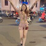 Yuvika Chaudhary Instagram – Outfit @kritikasglamshack 
Styled by- @junejasanchi Ho Chi Minh City Hall