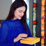 Yuvika Chaudhary Instagram - @thebaklavabox My fav sweet 🧿❤️