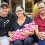 Yuvika Chaudhary Instagram – Happy birthday my brother now father to a son  How time flys #family  #love #baby #happyness  @aakashaparnatomar  @dr.aparna2810  @princenarula  @rajnish5390  @rntomar 🧿❤️❤️