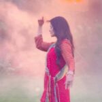 Yuvika Chaudhary Instagram - BTS of the song shoot