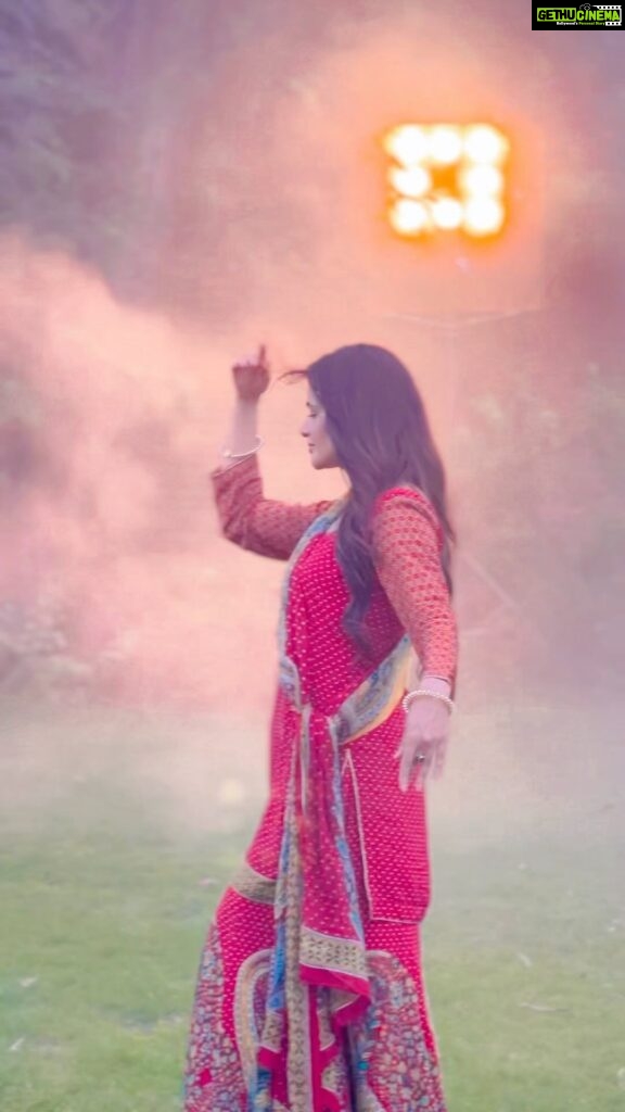 Yuvika Chaudhary Instagram - BTS of the song shoot