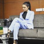 Yuvika Chaudhary Instagram - styled by ：@styleby_shivi outfit by： @style_deintrepide × @stylebyriyajn