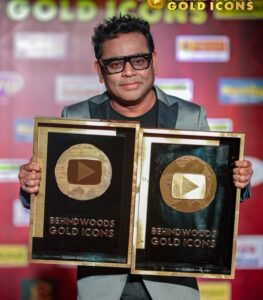 A. R. Rahman Instagram - It’s raining awards … @behindwoodsofficial Thank you 🌺

Grateful to all the people involved in making this possible! 
#vtk  @gauthamvasudevmenon  #ps1 #manirathnam 

” எல்லாப் புகழும் இறைவனுக்கே”