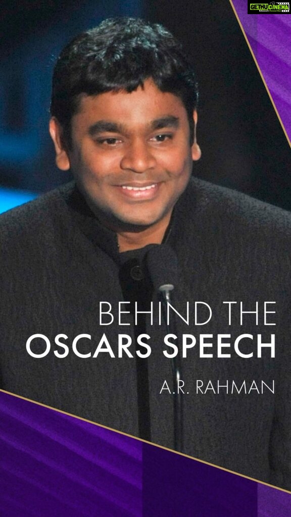 A. R. Rahman Instagram - A.R. Rahman reflects on winning the Oscar for Best Original Song and Score for ‘Slumdog Millionaire’ at the 81st Oscars.