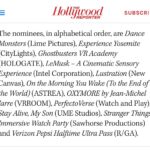 A. R. Rahman Instagram - @lemuskxperience nominated 😍 @producersguild #hollywood Los Angeles, California