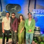 A. R. Rahman Instagram - Pippa premiere #amazonprimemovies November 10th @rajamenon @hiral_viradia @mc_heam @ishaankhatter @mrunalthakur @sekarankarthik @roykapurfilms @amazonprime Juhu PVR