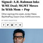 A. R. Rahman Instagram - Hollywood, California