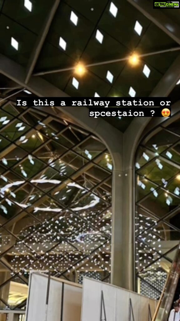 A. R. Rahman Instagram - Is this a Railway station or a Space station ? 😍 Jeddah, Saudi Arabia