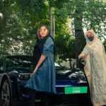 A. R. Rahman Instagram - Our young producers of #ARRstudios spearheading cool Metaverse projects @khatija.rahman @raheemarahman Have chosen to go green with the #electriccar. Be the change you want to see. #bosswomen#girlpower#gogreen Chennai, India