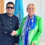 A. R. Rahman Instagram –  United Nations Headquarters, Genève, Switzerland