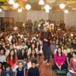 A. R. Rahman Instagram - At KM ….Q and A with our students! #futureofmusic @kmmcchennai KM College of Music and Technology
