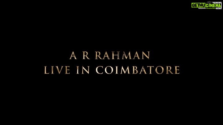 A. R. Rahman Instagram - Coimbatore! Eagerly looking forward to seeing you all! Tickets are now open on https://actcevents.com & @insider.in @actc_events @aasett_digital @orchid_productionns @BToSproductions #arrahman #arrlive #liveincoimbatore #MarakkumaNenjam #30YearsofRahmania #actcstudio #actcevents #aasett #orchidproductionns #insider #paytminsider #coimbatore #codissia