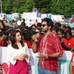 Aadhi Pinisetty Instagram - Hearts united for World Heart Day at Marina Beach, Chennai ♥️ #HealthyHearts #WorldHeartDay #Awareness