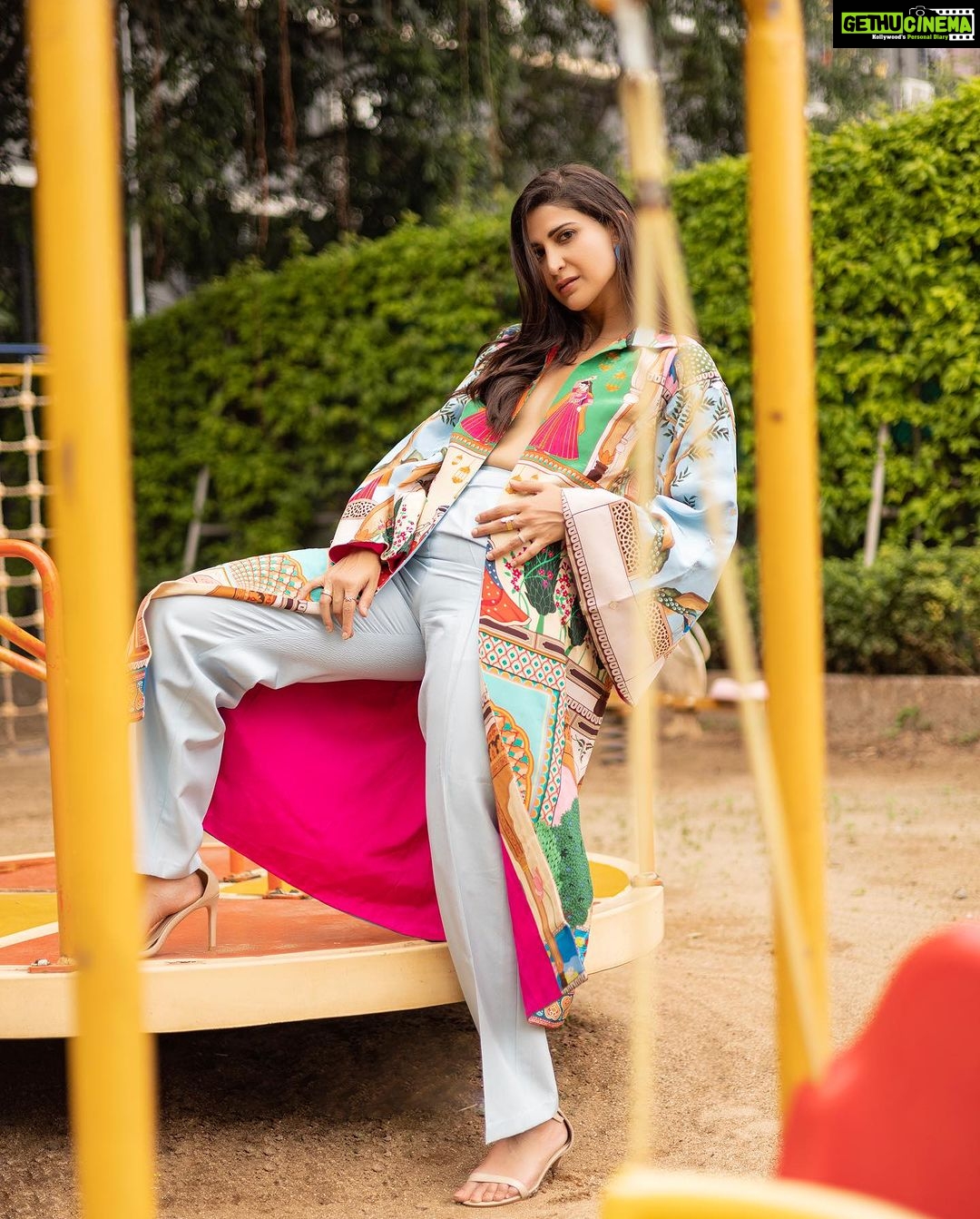 Aahana Kumra Instagram - The world is my playground 🫶💕☀️🤸♀️🌸🧿🌧️👙 Photography : @yashjangidphotography Creative director : @abhimanyusinghtomarr Styling : @juhi.ali Make up and hair : @omsenmakeup Location : @theclubmumbai #autumnleaves . . #monday #mondaymotivation #aahanakumra #photoshoot #photooftheday #photography #portraitphotography