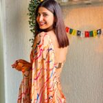 Aahana Kumra Instagram - Keeping a fast for the love of my life!! 🌙💕 Socho socho!! Guess guess!? Hint : 🎬😘💕 Happy Karva chaut to everyone who is celebrating today! 🌙🌝💕🤭🧿🌸 Cya guys today at 5 30 pm for the premier of our short film #ICU at @mumbaifilmfestival at the BKC PVR Maison!! 🎬💕🌙 @chillamgiri @mukeshmanjunath @rytash @sheeba.chadha @denzilsmithofficial Saree : @official_khushbooharanborkar PR : @sonyashaikh #happykarvachauth . . . #cinema #firstlove #loveforcinema #premier #moviepremier #premiernight #redcarpet #mumbaiinternationfilmfestival #filmfestival #aahanakumra Mumbai - मुंबई