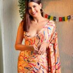 Aahana Kumra Instagram - Keeping a fast for the love of my life!! 🌙💕 Socho socho!! Guess guess!? Hint : 🎬😘💕 Happy Karva chaut to everyone who is celebrating today! 🌙🌝💕🤭🧿🌸 Cya guys today at 5 30 pm for the premier of our short film #ICU at @mumbaifilmfestival at the BKC PVR Maison!! 🎬💕🌙 @chillamgiri @mukeshmanjunath @rytash @sheeba.chadha @denzilsmithofficial Saree : @official_khushbooharanborkar PR : @sonyashaikh #happykarvachauth . . . #cinema #firstlove #loveforcinema #premier #moviepremier #premiernight #redcarpet #mumbaiinternationfilmfestival #filmfestival #aahanakumra Mumbai - मुंबई