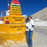 Aahana Kumra Instagram - Julley 🇮🇳⛰️🫶❄️🫡💕🏍️☀️🌾🙌 From Khar-Dung La and Chang La pass!! What a journey this has been! 🏍️🧿 Khas dung la pass - 17982 ft Chang la pass - 17688 ft Perhaps my most exciting moments. Tried not to jump too much because - less oxygen! 😼👹And def can’t not acknowledge the labour that I saw working on making the roads for us. 👏🫶We gave them water and food on the way up to the pass. And the soldiers who are posted at pass. 🙏🇮🇳Enduring this cold and bright sun! 👍🫰They were the Maratha regiment and we spoke to them in Marathi! Imagine Siachen base camp is 164 kms from here! And our jawans are posted there! Here’s Hoping I get to go there one day! 🙏🫡🇮🇳☀️❄️⛰️ until then cherishing memories and praying for their health and well being🫶👍🧿🙏⛰️❄️💕 Jacket : @superdryindia #leh #julley #khardungla . . . . #lehdiaries #friyay #changlapass #changla #topoftheworld #khardunglapass #khardunglapass_highest_motorable_road_in_the_world #aahanakumra #solofemaletraveler Khardung La