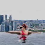Aanchal Sharma Instagram - Stay wavy baby 🌴🌊☀️ Marina Bay Singapore