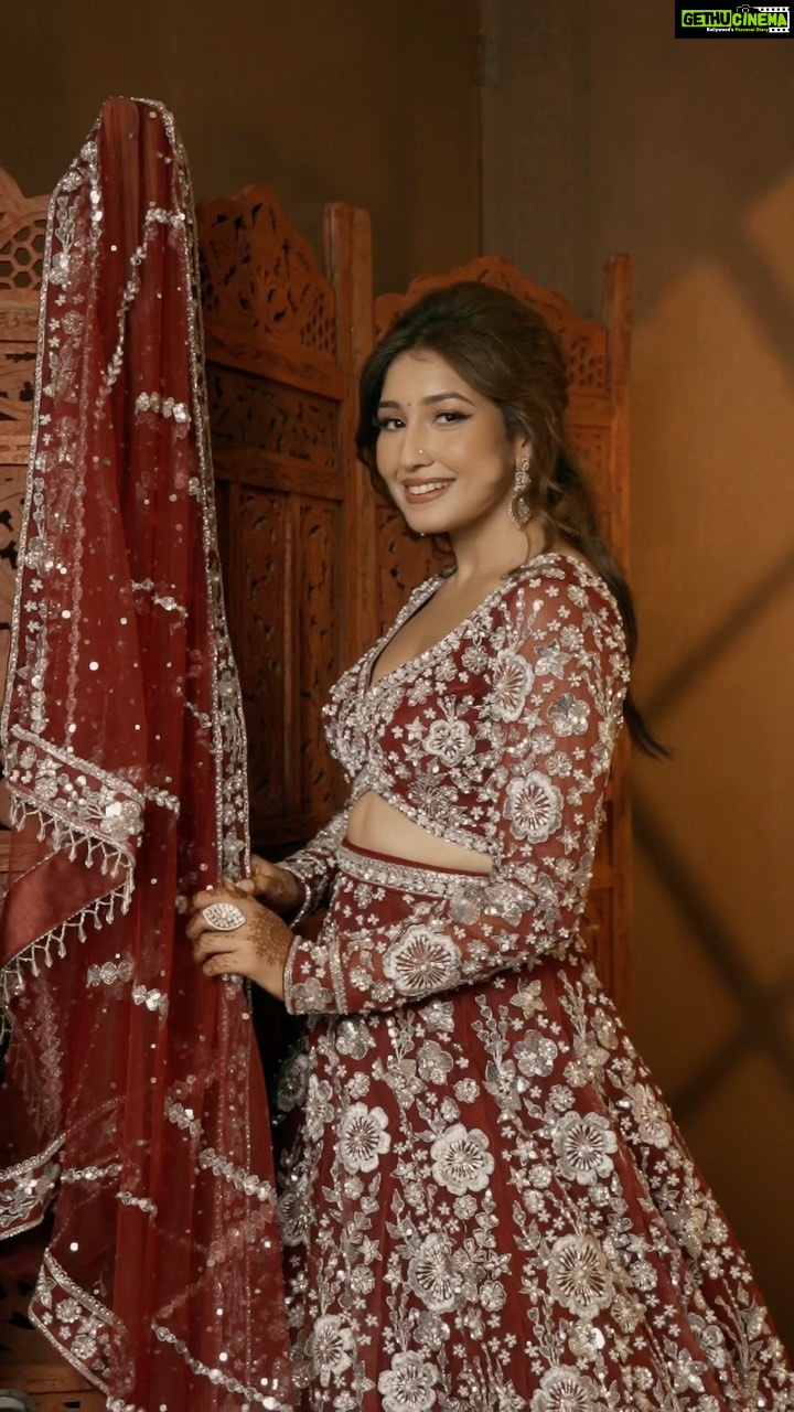 Aanchal Sharma Instagram - | SINDOOR सिंदूर | Mua : @sunii_makeup_artist Hair stylist: @hairartist.durga Styled by : @sadhana_ranabhat Video graphed by : @iam_siddhant_ Photographed by : @bibek_shrestha10 Jewelry by : @shalimarjewellersktm5 Special Thanks to @antiquedurbar & @rokahomedecor #manishrai #manishraibridal #manishraibridalcouture2022/23 #bride #red #weddingvibes #sindoor
