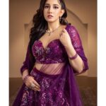 Aanchal Sharma Instagram - Purple love 💜 #swipe➡️➡️ @manis_rai @sunii_makeup_artist @rijan_satyal @hairartist.durga