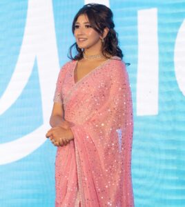 Aanchal Sharma Instagram - Attachment: 7images 🌸

Thank you @manis_rai for this beautiful sari, jewellery by @sbd_nepal
Lens @keshab.photography 
HMUA @shrushaa @binjeeta_hairstylist