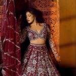 Aanchal Sharma Instagram - | SINDOOR सिंदूर | Mua : @sunii_makeup_artist Hair stylist: @hairartist.durga Styled by : @sadhana_ranabhat Video graphed by : @iam_siddhant_ Photographed by : @bibek_shrestha10 Jewelry by : @shalimarjewellersktm5 Special Thanks to @antiquedurbar & @rokahomedecor #manishrai #manishraibridal #manishraibridalcouture2022/23 #bride #red #weddingvibes #sindoor