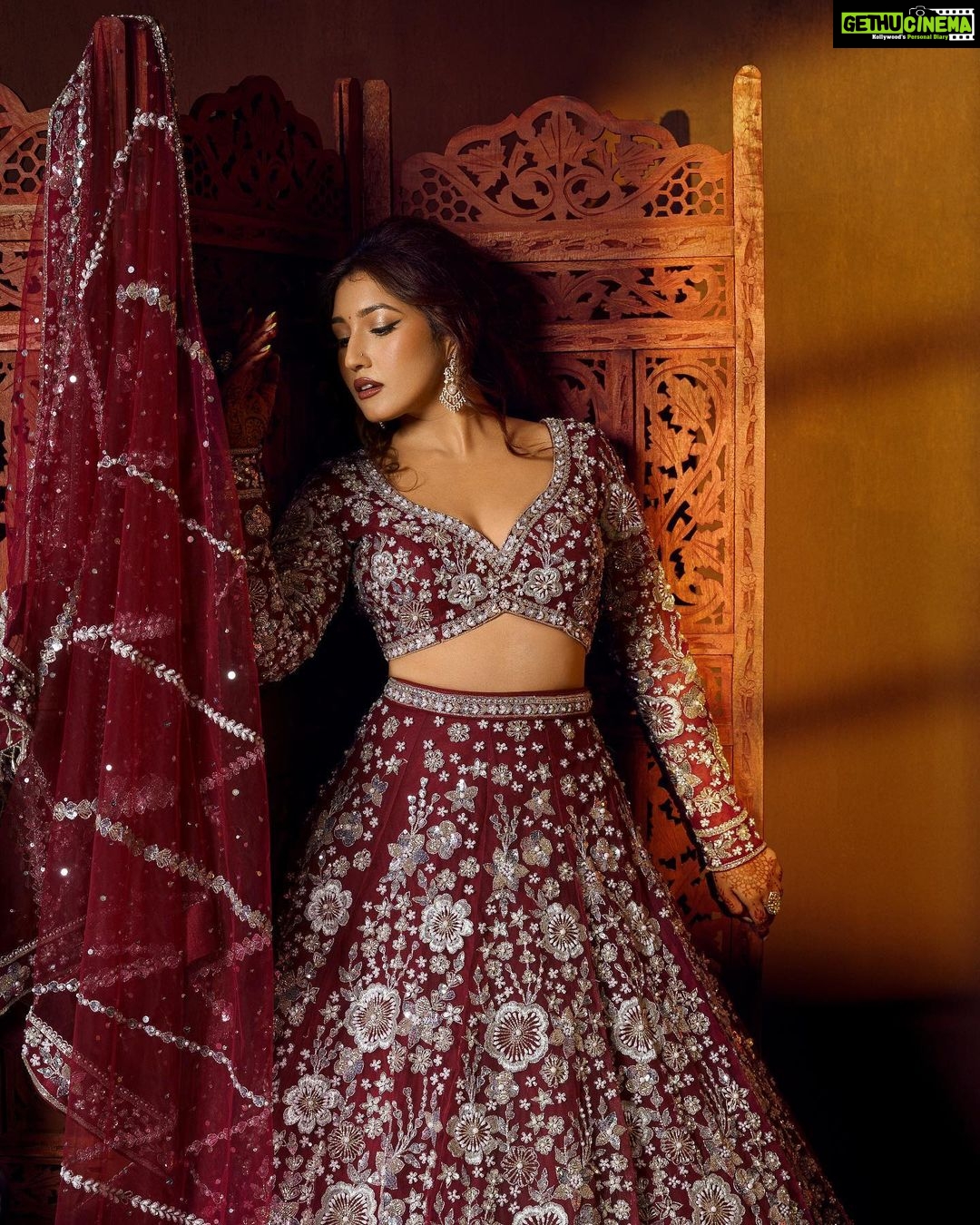 Aanchal Sharma Instagram - | SINDOOR सिंदूर | Mua : @sunii_makeup_artist Hair stylist: @hairartist.durga Styled by : @sadhana_ranabhat Video graphed by : @iam_siddhant_ Photographed by : @bibek_shrestha10 Jewelry by : @shalimarjewellersktm5 Special Thanks to @antiquedurbar & @rokahomedecor #manishrai #manishraibridal #manishraibridalcouture2022/23 #bride #red #weddingvibes #sindoor