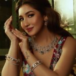 Aanchal Sharma Instagram - Sparkle and shine like never before with Shree Natraj Jeweller's luxurious diamond jewellery collection. Photographer: @pawanjoshii Makeup Artist: @sunii_makeup_artist Hair Artist: @hairartist.durga Stylist: @anush__shrestha Designer: @nepamode #shreenatrajjewellers #diamondcollectionset #aanchalsharma #shreenatraj #natrajjewellers #diamonds #diamondnecklace #diamondrings #diamondearrings #diamondbracelet