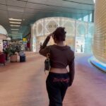 Aanchal Sharma Instagram - Roaming around the airport, ready for my next adventure! ✈️🌍 #OnTheGo Singapore Changi Airport