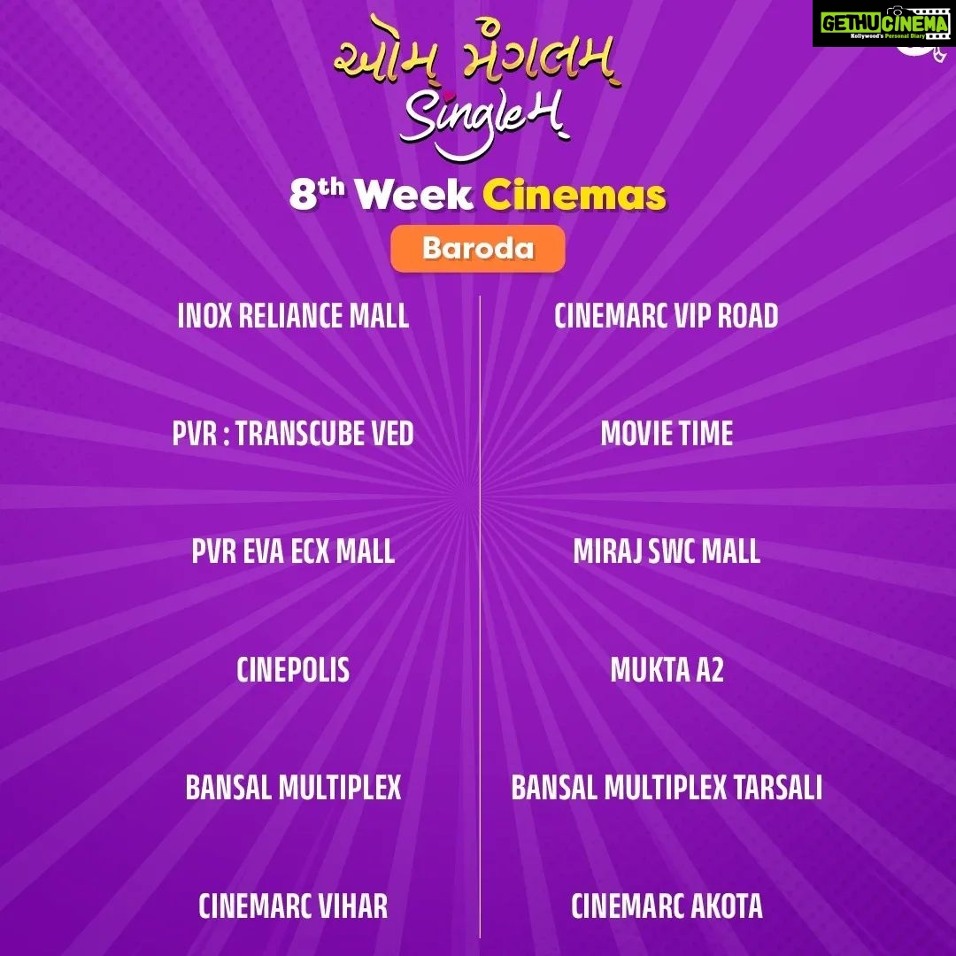 Aarohi Patel Instagram - Breaking the records of entering 8th week with more than 100 shows across Gujarat and Mumbai ❤️ It's all because of you guys🥺❤️ Love you all! #AumMangalamSinglem running successfully in cinemas. Book your tickets now (Link in bio)