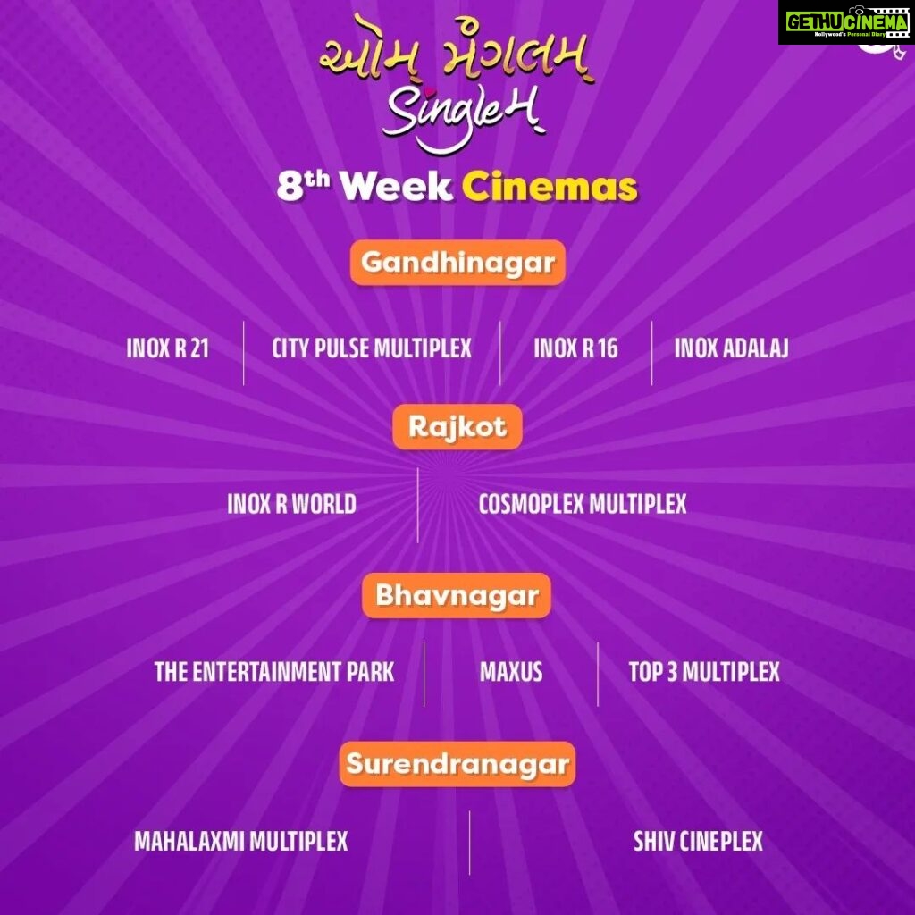 Aarohi Patel Instagram - Breaking the records of entering 8th week with more than 100 shows across Gujarat and Mumbai ❤️ It's all because of you guys🥺❤️ Love you all! #AumMangalamSinglem running successfully in cinemas. Book your tickets now (Link in bio)