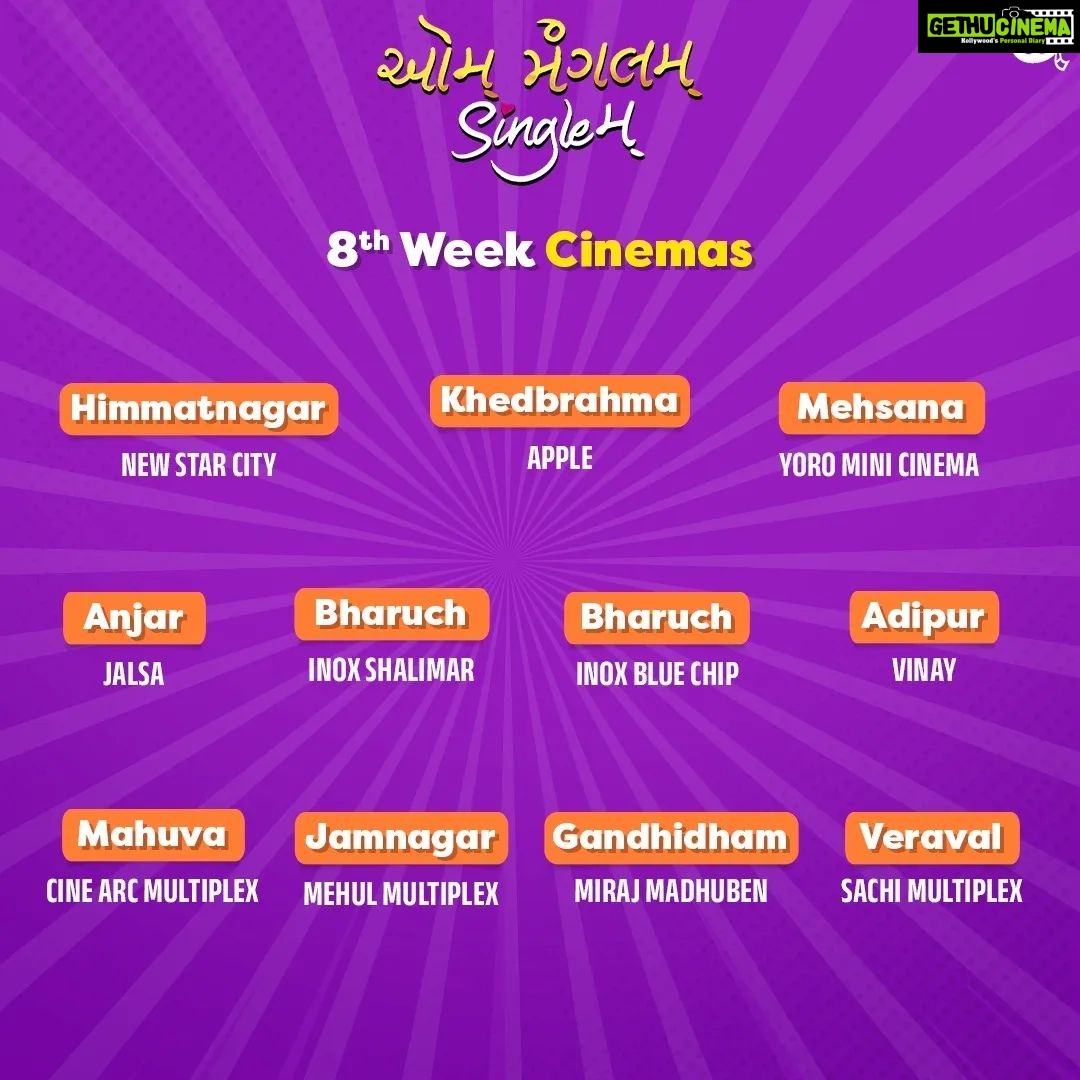 Aarohi Patel Instagram - Breaking the records of entering 8th week with more than 100 shows across Gujarat and Mumbai ❤️ It's all because of you guys🥺❤️ Love you all! #AumMangalamSinglem running successfully in cinemas. Book your tickets now (Link in bio)