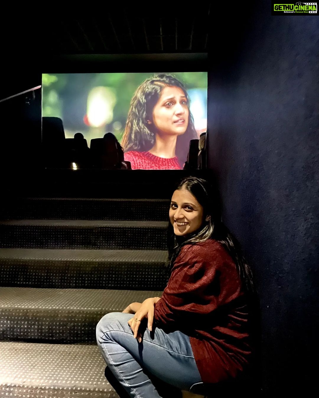 Aarohi Patel - 50K Likes - I always love to watch my films secretly with the audience to know their honest reactions 🙈 And I am sooo glad that you are loving #AumMangalamSinglem 🥺🤍 Thank you for all the love and support ❤️❤️ (Book your tickets now, if you still haven't watched it. Link in bio)
.
PC @ravi25_12