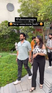 Aarohi Patel Instagram - So happy to announce their new film AJAB RAAT NI GAJAB VAAT! Whatta cast! Just Love love love the new onscreen Jodi of @iamaarohii and @bhavyagandhi97!
.
Can’t hold the excitement as they announce their Gujarati film together!
.
Hello @iamrjharsh ♥️.
.
#aarohi #aarohipatel #bhavya #bhavyagandhi #gujaratifilm #gujaratiactors #actorlife #gujaratifilm #gujaratifilmindustry #deecee #deeceepaps