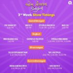 Aarohi Patel Instagram - We’re entering into the 3rd week !!✨✨ Thank you so much for the support ! People who haven’t watched the film yet, here are the show timings, people who have already watched the film, let us know what did you like the most about the film in the comment box !!