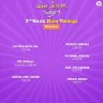 Aarohi Patel Instagram - We’re entering into the 3rd week !!✨✨ Thank you so much for the support ! People who haven’t watched the film yet, here are the show timings, people who have already watched the film, let us know what did you like the most about the film in the comment box !!