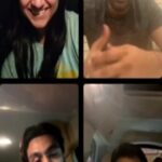 Aarohi Patel Instagram - Live with my wonderful co-stars/family of #LoveNiBhavai and #AumMangalamSinglem ❤️ Both the films are running in cinemas right now. Go, watch and celebrate #VhalamTines week with us 🤗❤️