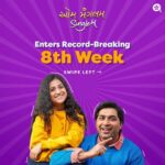 Aarohi Patel Instagram – Breaking the records of entering 8th week with more than 100 shows across Gujarat and Mumbai ❤️ It’s all because of you guys🥺❤️ Love you all!
#AumMangalamSinglem running successfully in cinemas. Book your tickets now (Link in bio)
