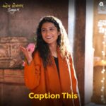 Aarohi Patel Instagram – Caption this picture taken during #AumMangalamSinglem and win a chance to realize that you should watch the movie immediately, if you still haven’t. If you have, watch it again🙈 (Link in bio)