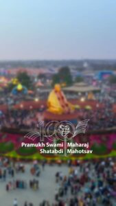 Aarohi Patel Instagram - A little about #PSM100Years and our beautiful divine visit there✨ Jay Swaminarayan 🙏🏻❤️