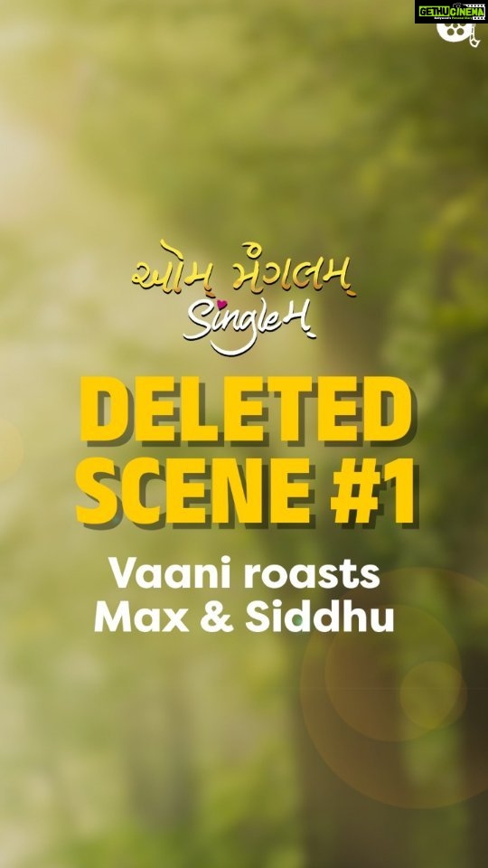 Aarohi Patel Instagram - Deleted scene #1 When Vaani roasts Max & Siddhu #AumMangalamSinglem running successfully in cinemas now. Book your tickets now❤️💃(Link in bio)