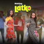 Aarohi Patel Instagram - And that's how viral songs like Latko are made 🙈💃 #AumMangalamSinglem running successfully in cinemas! Book your tickets now (Link in bio)